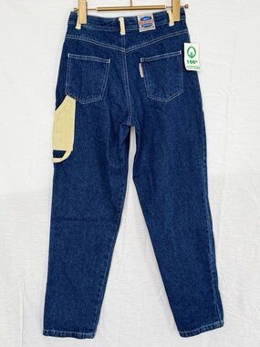 NWT Vintage Higher State Corduroy Patch Pocket Denim Jeans / Carpenter Pants